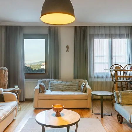 Delightful Flat With Bosphorus View In Kuzguncuk Κωνσταντινούπολη